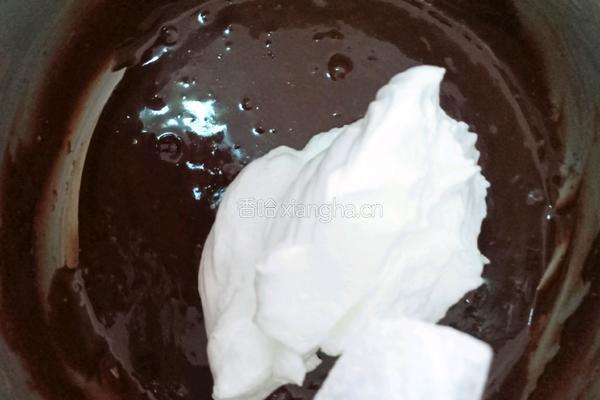 十寸可可戚风蛋糕坯的做法图解13
