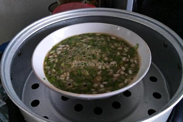 酱油香葱味蒸鸡蛋的做法图解4