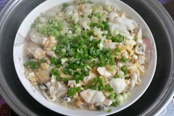 蒜蓉沙螺蒸粉丝的做法图解6