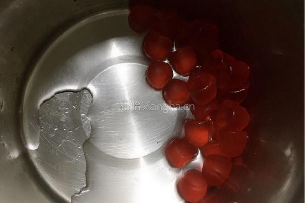 蜜桃布丁的做法图解1