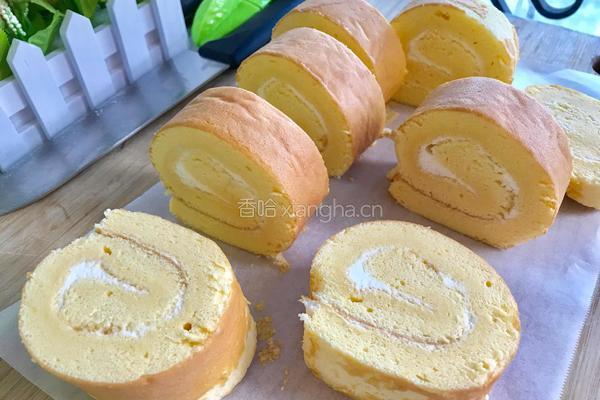 奶油蛋糕卷的做法图解24