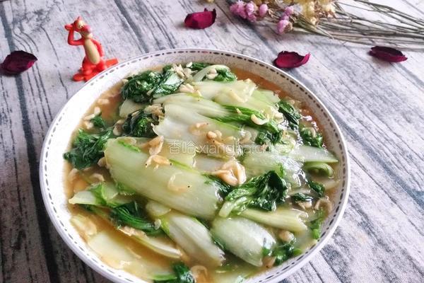 快菜炒海米的做法图解8
