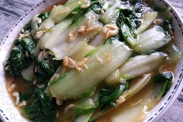快菜炒海米的做法图解7