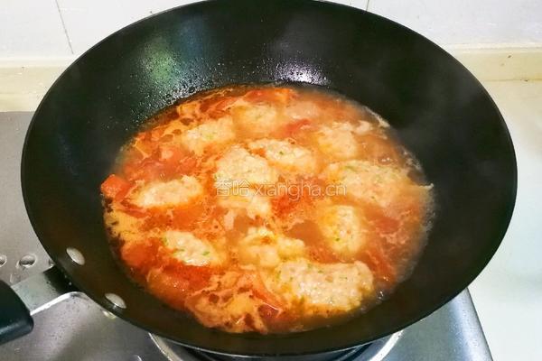 番茄汆肉圆的做法图解12