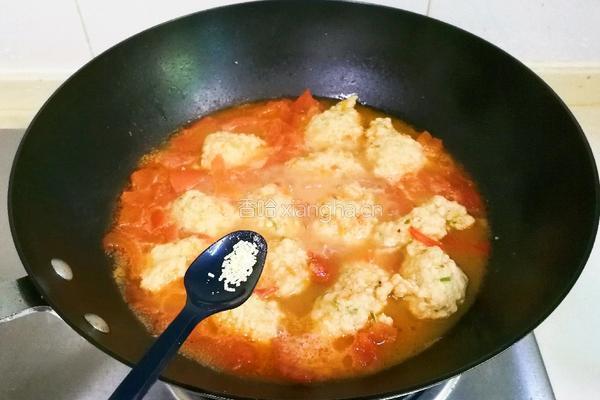 番茄汆肉圆的做法图解14