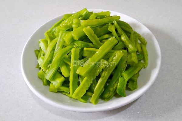 干煸苦瓜的做法图解10