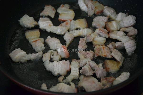 青椒炒肉的做法图解3