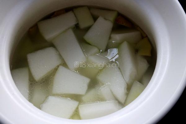 冬瓜排骨汤的做法图解9