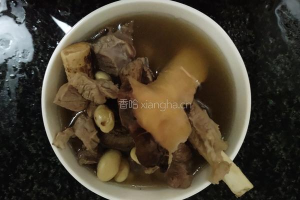 五指毛桃土茯苓猪腱汤