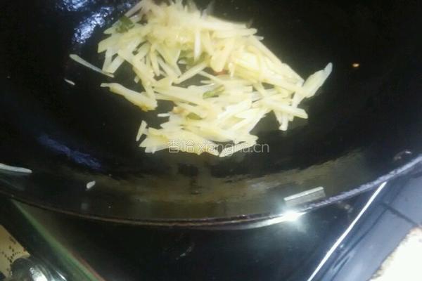 青椒土豆的做法图解7