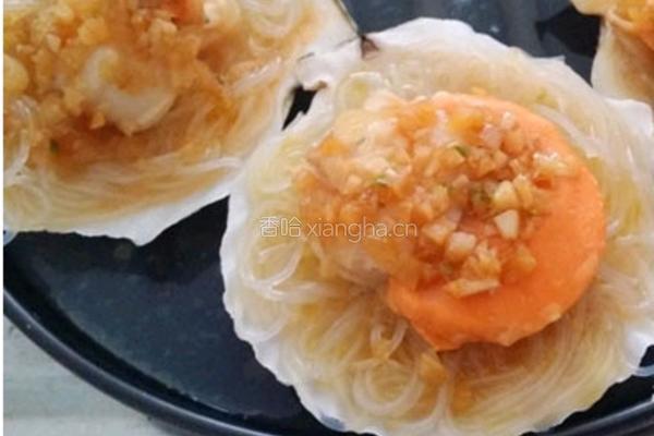 蒜蓉粉丝扇贝的做法图解9