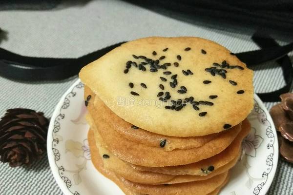 蛋白薄脆饼的做法图解6