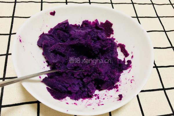 紫薯千层饼的做法图解4