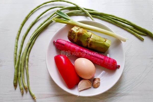 五彩炒饭的做法图解2