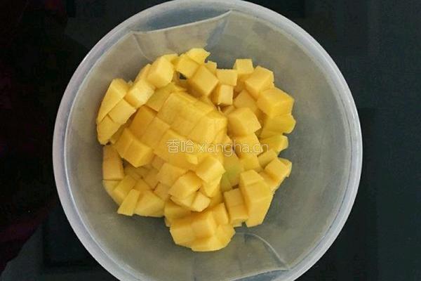 芒果千层蛋糕的做法图解9