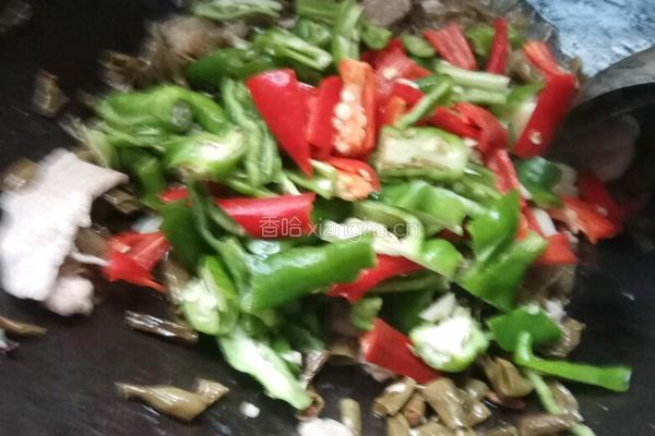 坛子豆角炒肉的做法图解6