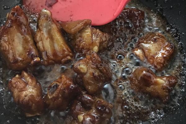 酸甜回甘的话梅排骨的做法图解13