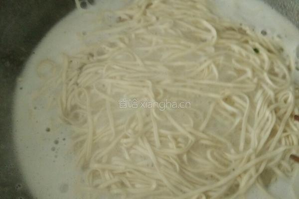 韭菜鸡蛋凉面的做法图解6
