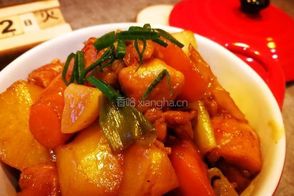 今日晚餐之土豆烧鸡块的做法图解31