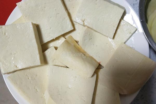 煎豆腐的做法图解2