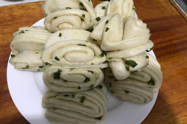 葱油花卷的做法图解10