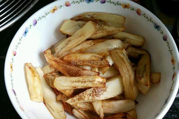 烧茄子豆角的做法图解3