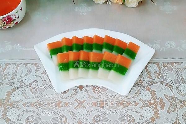 三色猪皮冻的做法图解15