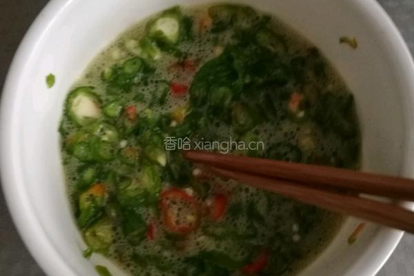 青椒炒蛋的做法图解3