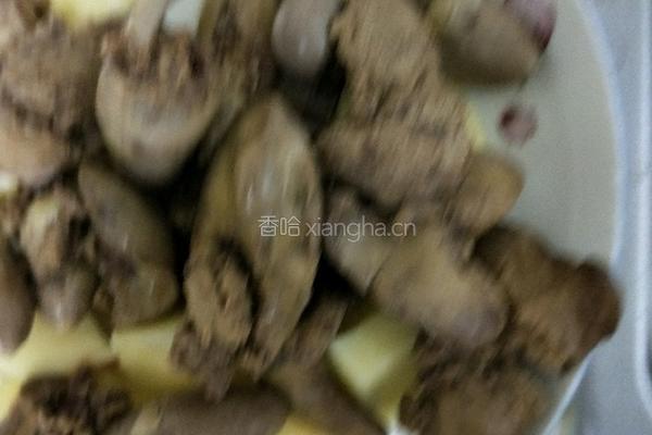 鸡肝炖土豆的做法图解4