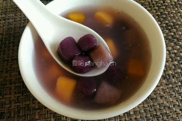 手工自制芋圆薯圆的做法图解2