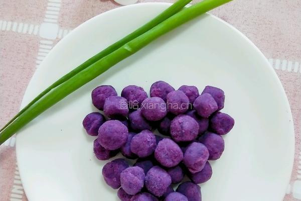 宝宝辅食葡萄串的做法图解5