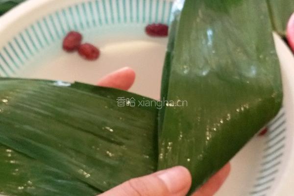 粽子包法的做法图解1