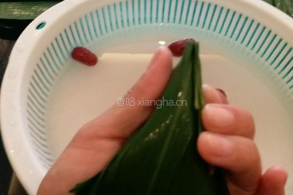 粽子包法的做法图解7