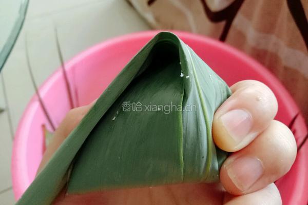 五花肉花生粽的做法图解13