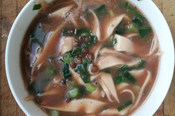 西北美食扁豆面
