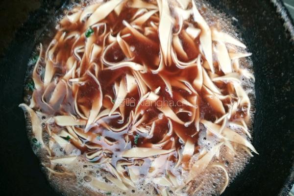 西北美食扁豆面的做法图解7