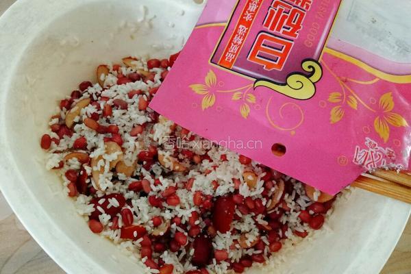 红枣红豆粽的做法图解4