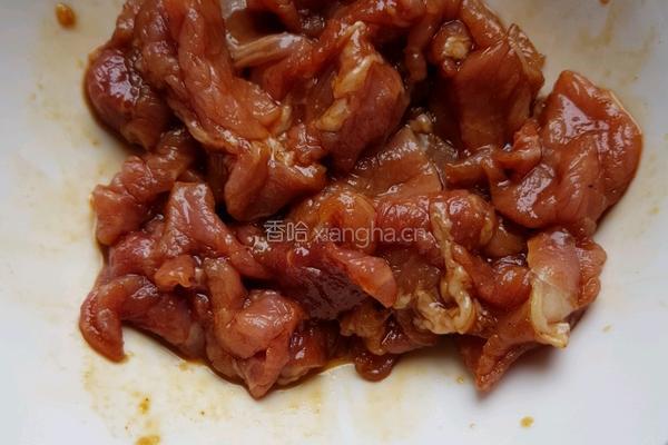 韭菜炒肉的做法图解7