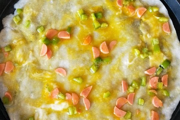火腿鸡蛋饼的做法图解7