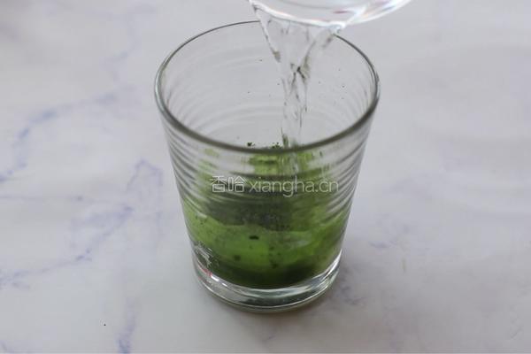 抹茶莓果冰饮的做法图解6