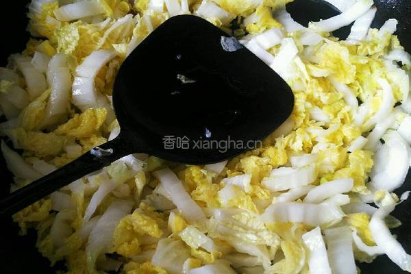 清炒白菜的做法图解7