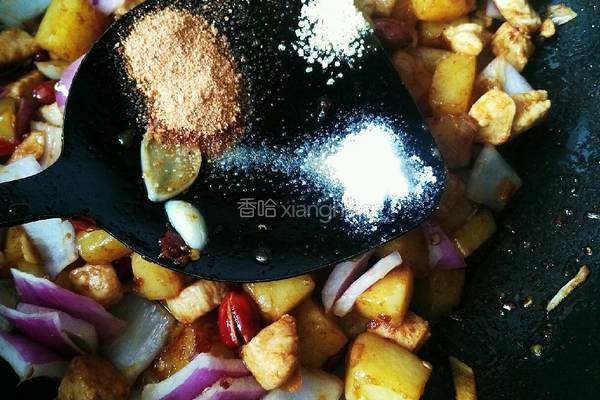土豆鸡丁的做法图解11