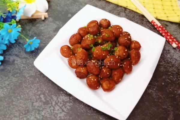 啤酒炖鹌鹑蛋的做法图解5
