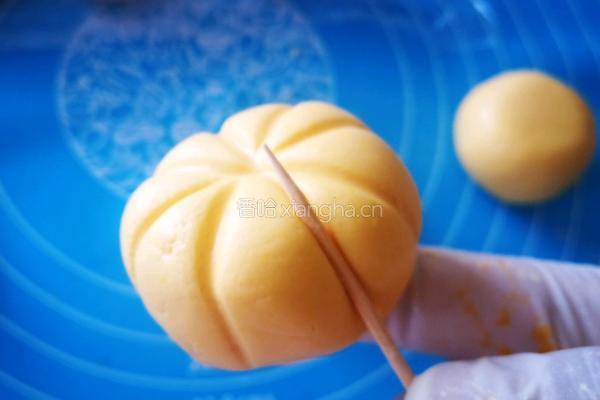 奶香糯米南瓜饼的做法图解15
