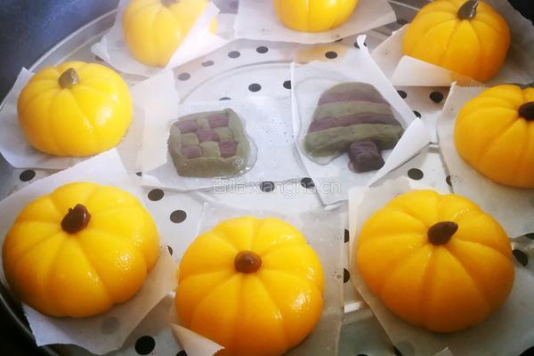 奶香糯米南瓜饼的做法图解23