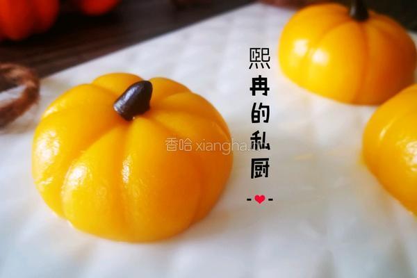 奶香糯米南瓜饼的做法图解25