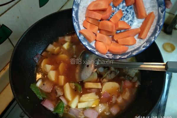 土豆胡萝卜炖鸡肉排骨的做法图解20