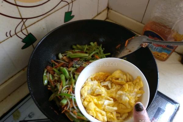 豆角肉片焖面的做法图解18