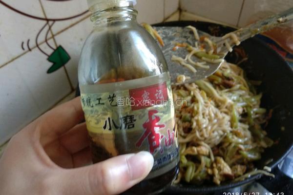 豆角肉片焖面的做法图解28