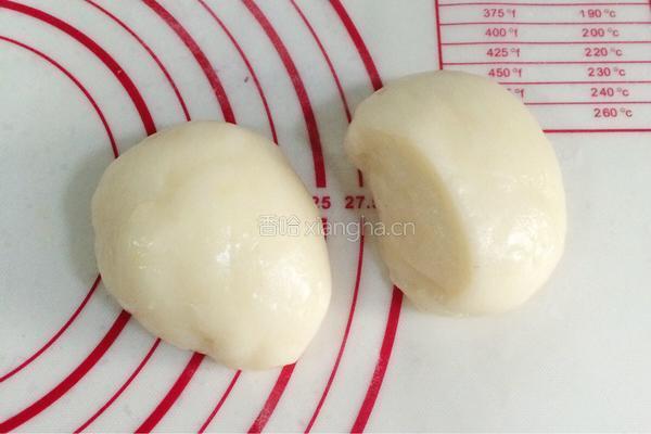 紫薯麻薯夹心软欧的做法图解11
